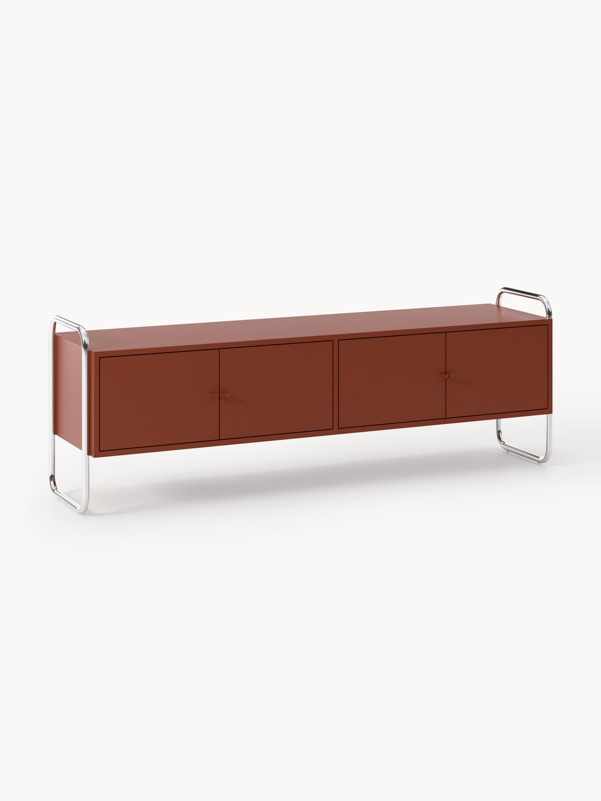 Robyn Metal-Lowboard — Terracotta