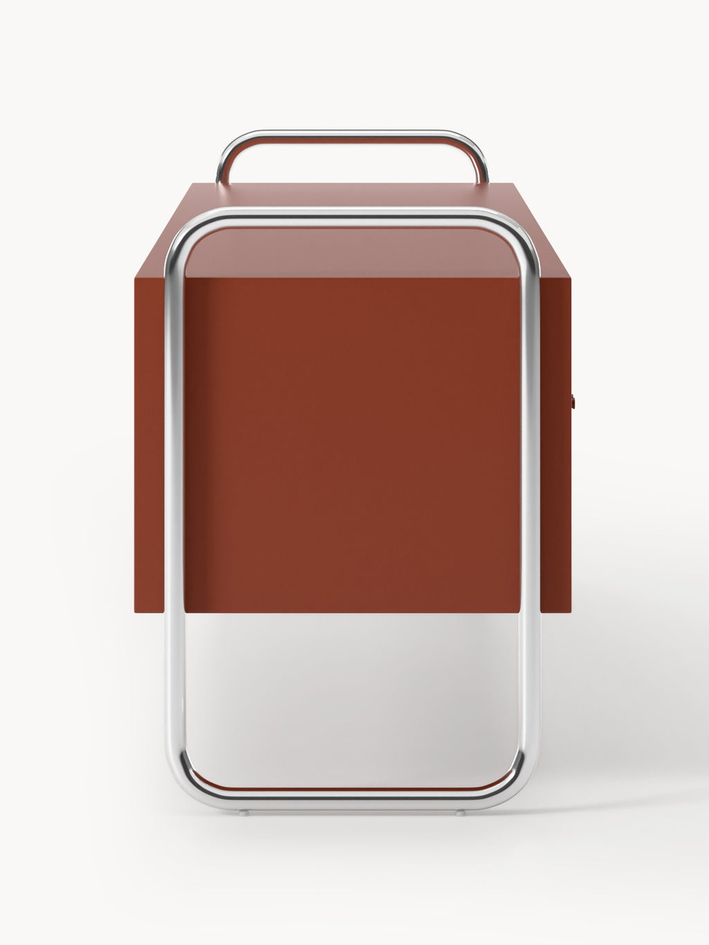Robyn Metal-Lowboard — Terracotta