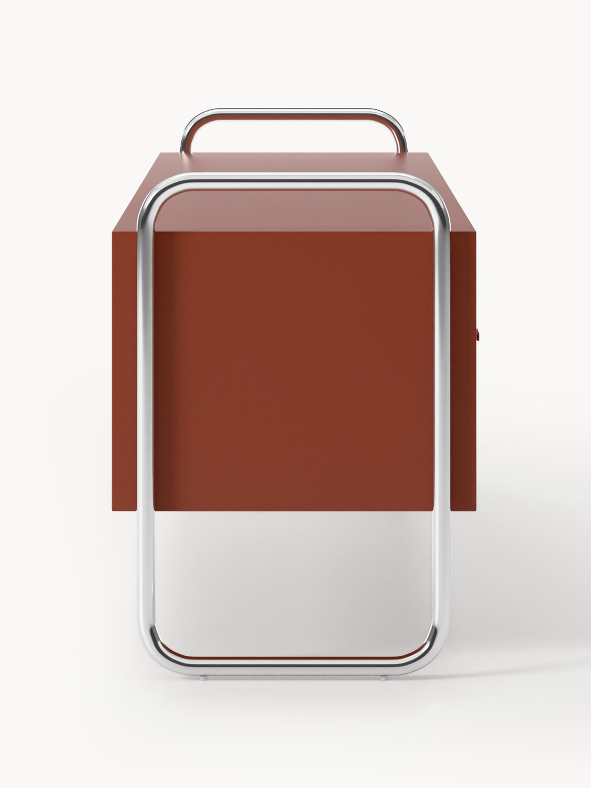 Robyn Metal-Lowboard — Terracotta