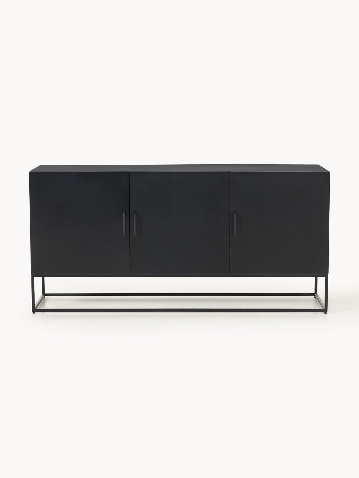 Lyle Sideboard in Mango Wood — Dark Grey