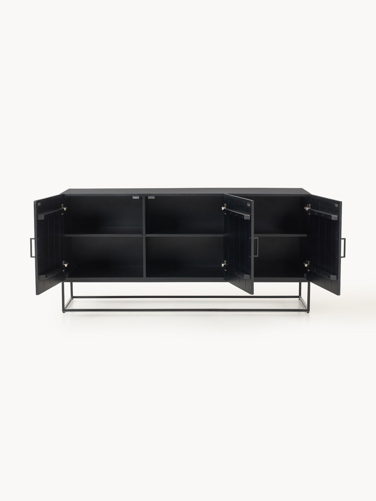Lyle Sideboard in Mango Wood — Dark Grey