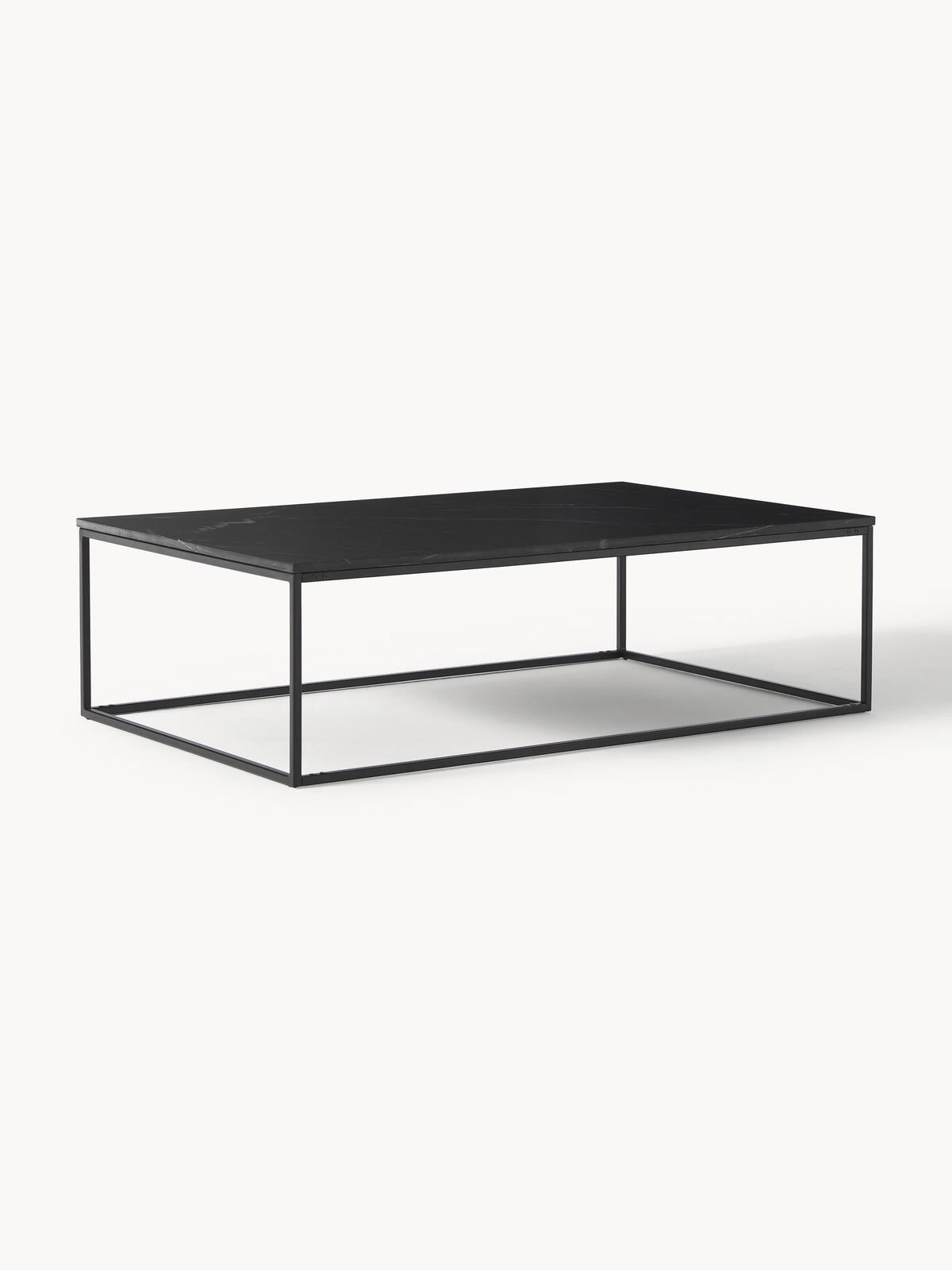 Alys Large Marble-Coffee Table — Taupe