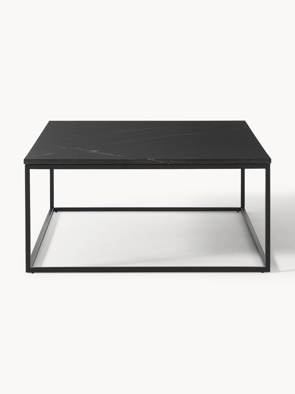 Alys Large Marble-Coffee Table — Taupe