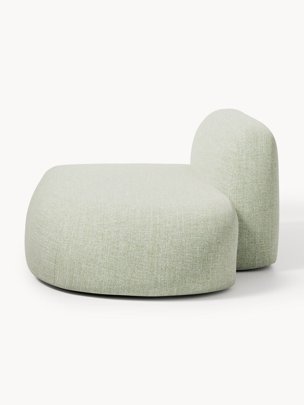 Wolke Bouclé-Chaise-Module — Oatmeal