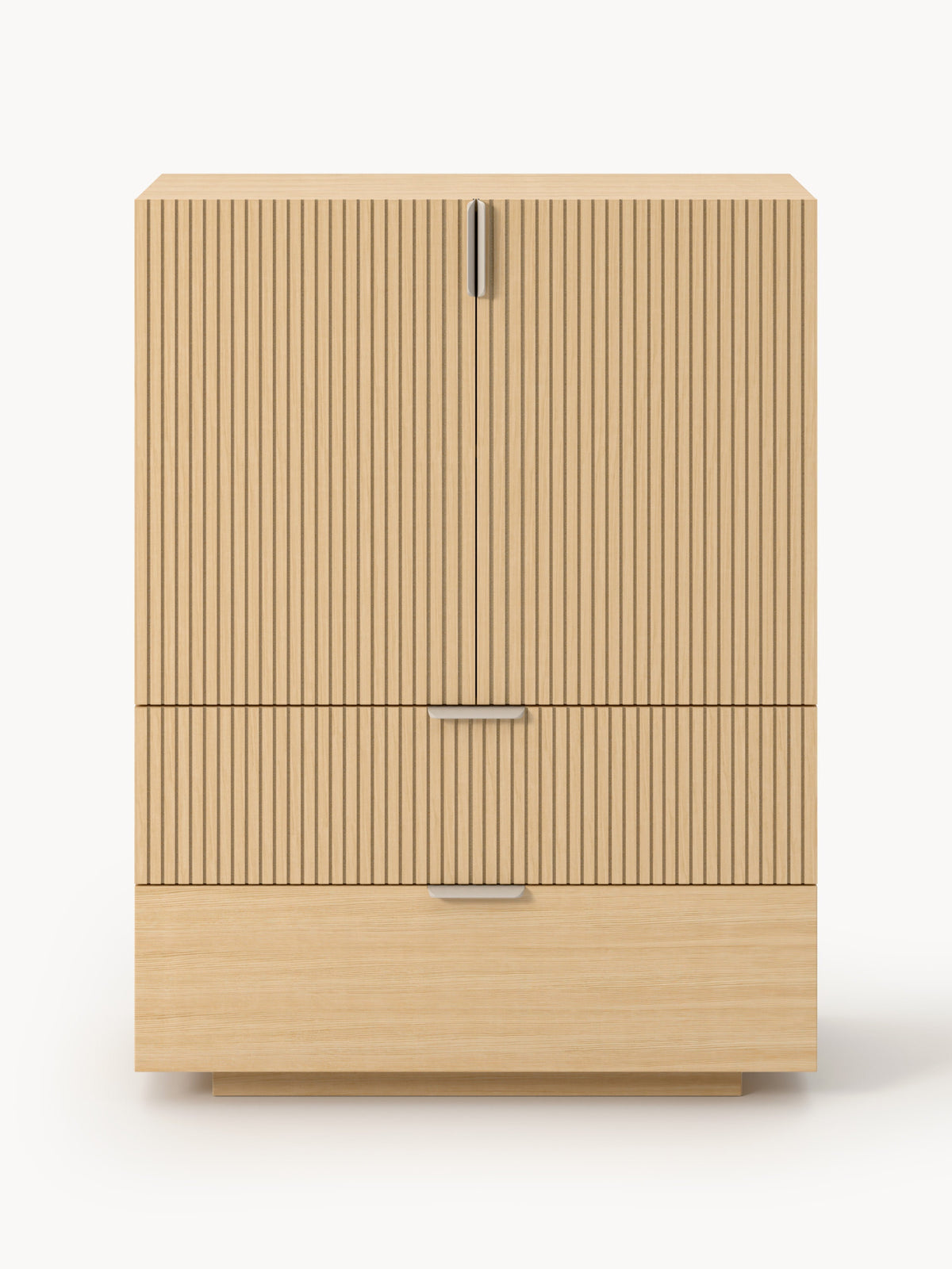Sato Wood-Highboard — Taupe