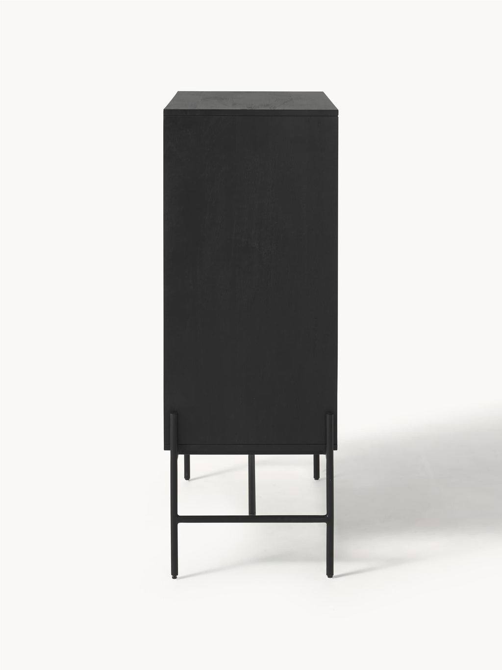 Vienna Highboard with Viennese Cane — Olive