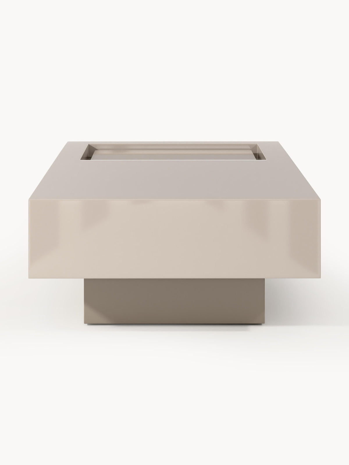 Alessa Coffee Table with Storage, B 120 cm — Sage