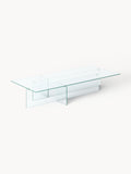 Anouk Large Glass-Coffee Table, B 160 cm — Off-White