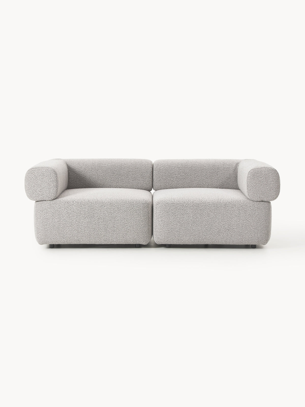 Anton Modular Bouclé Sofa (3-seater) — Lilac