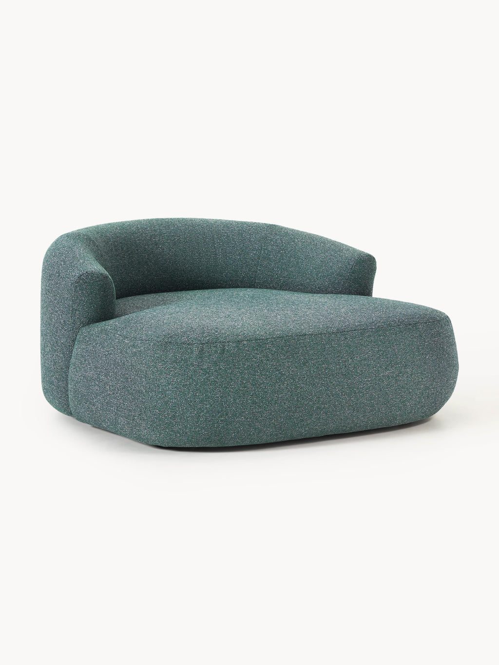 Sofia Bouclé-XL-Lounge Chair — Dark Grey