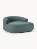 Sofia Bouclé-XL-Lounge Chair — Dark Grey