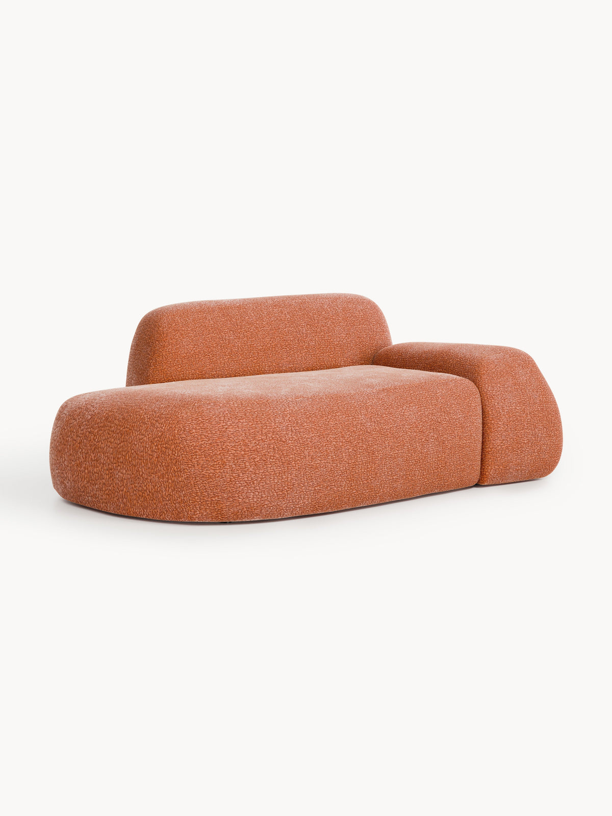 Wolke Sofa (2-seater) with Chaise Longue — Camel