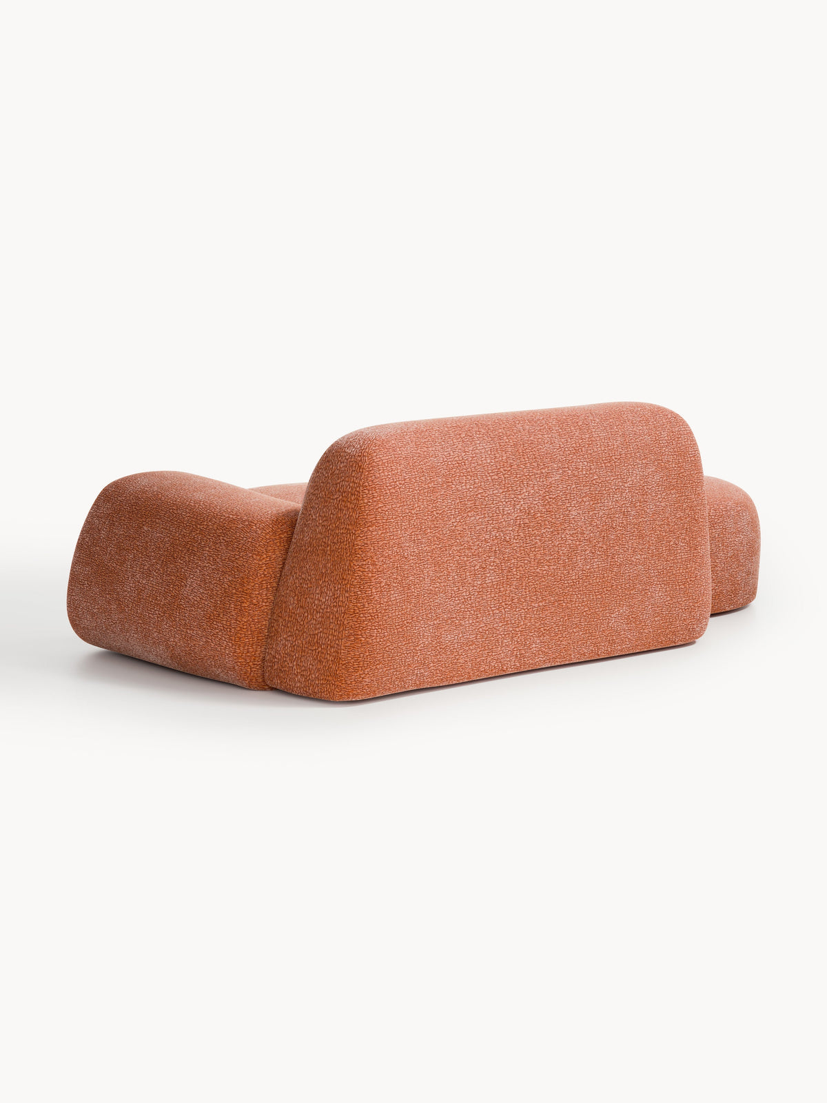 Wolke Sofa (2-seater) with Chaise Longue — Camel