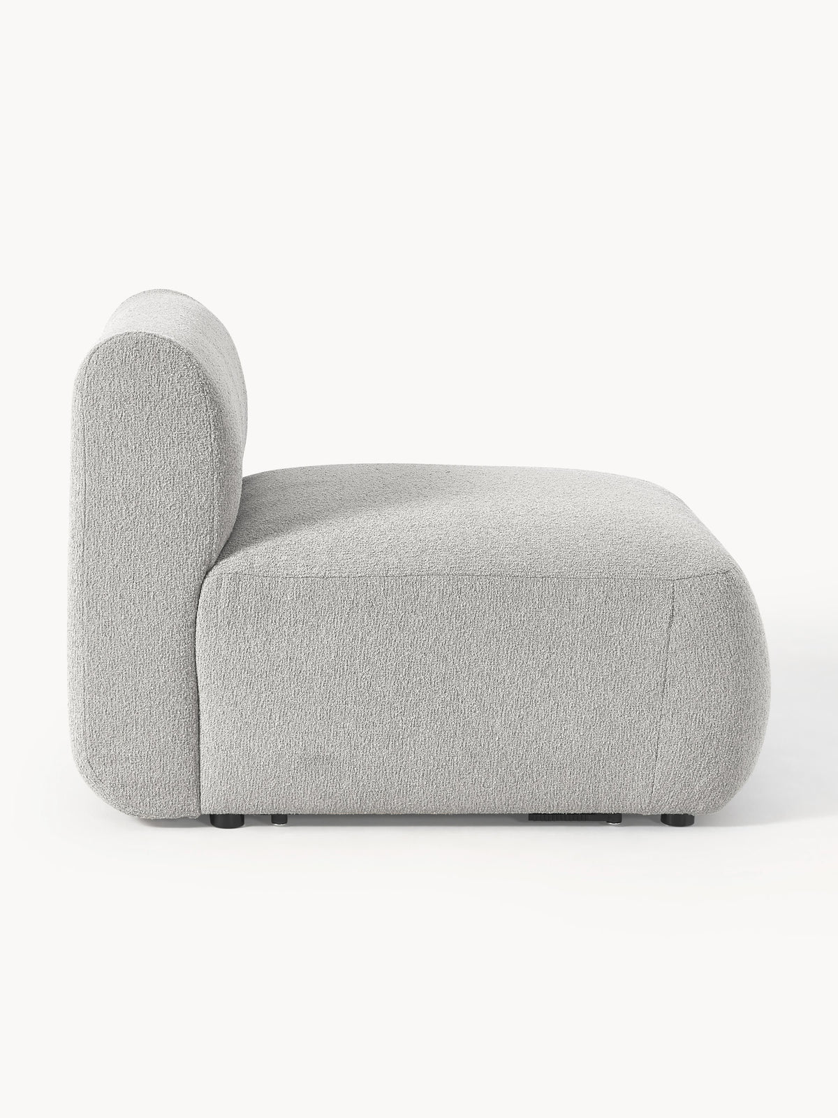 Sofia Bouclé Middle Module — Oatmeal
