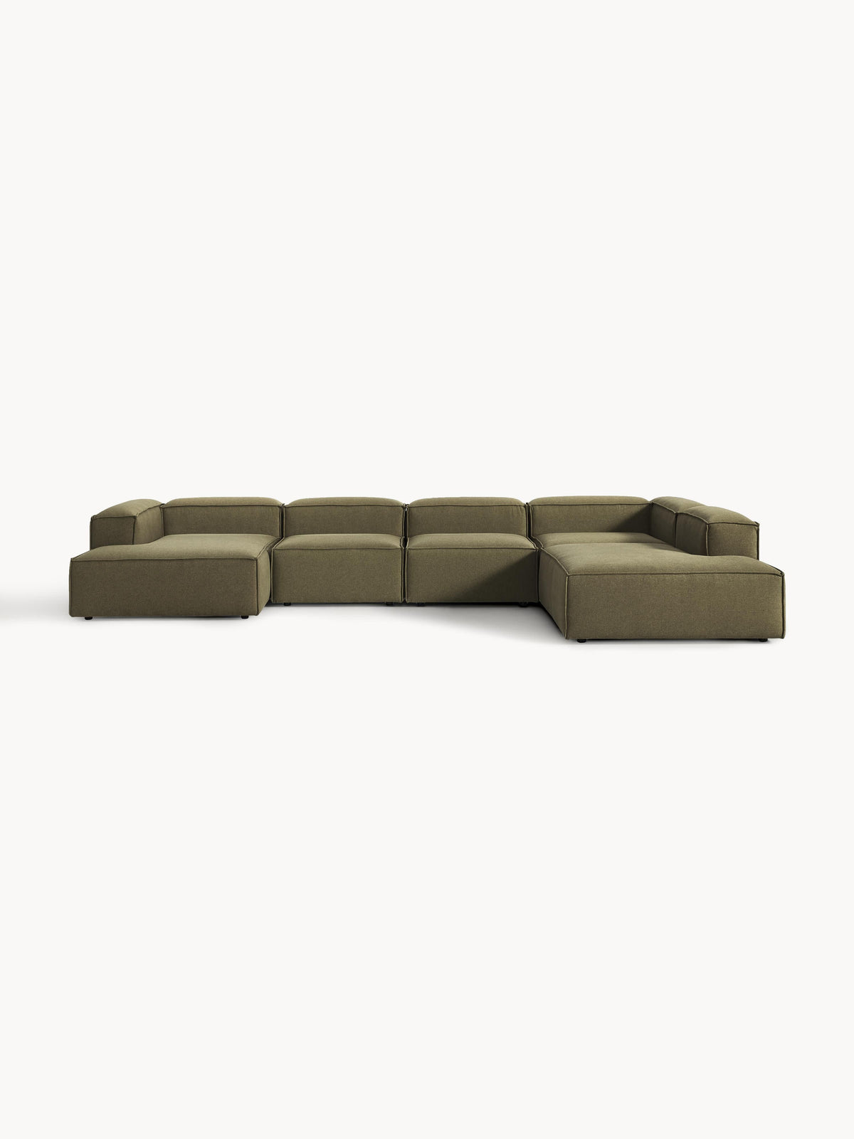 Lennon Modular XL Sofa — Olive