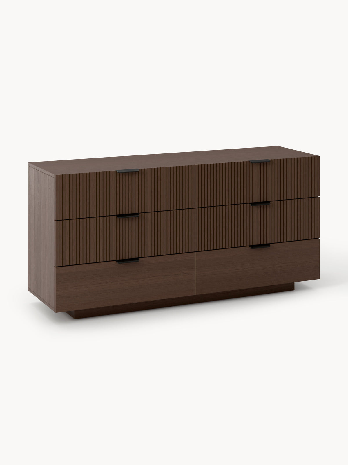 Sato Wood-Chest of Drawers — Chocolate