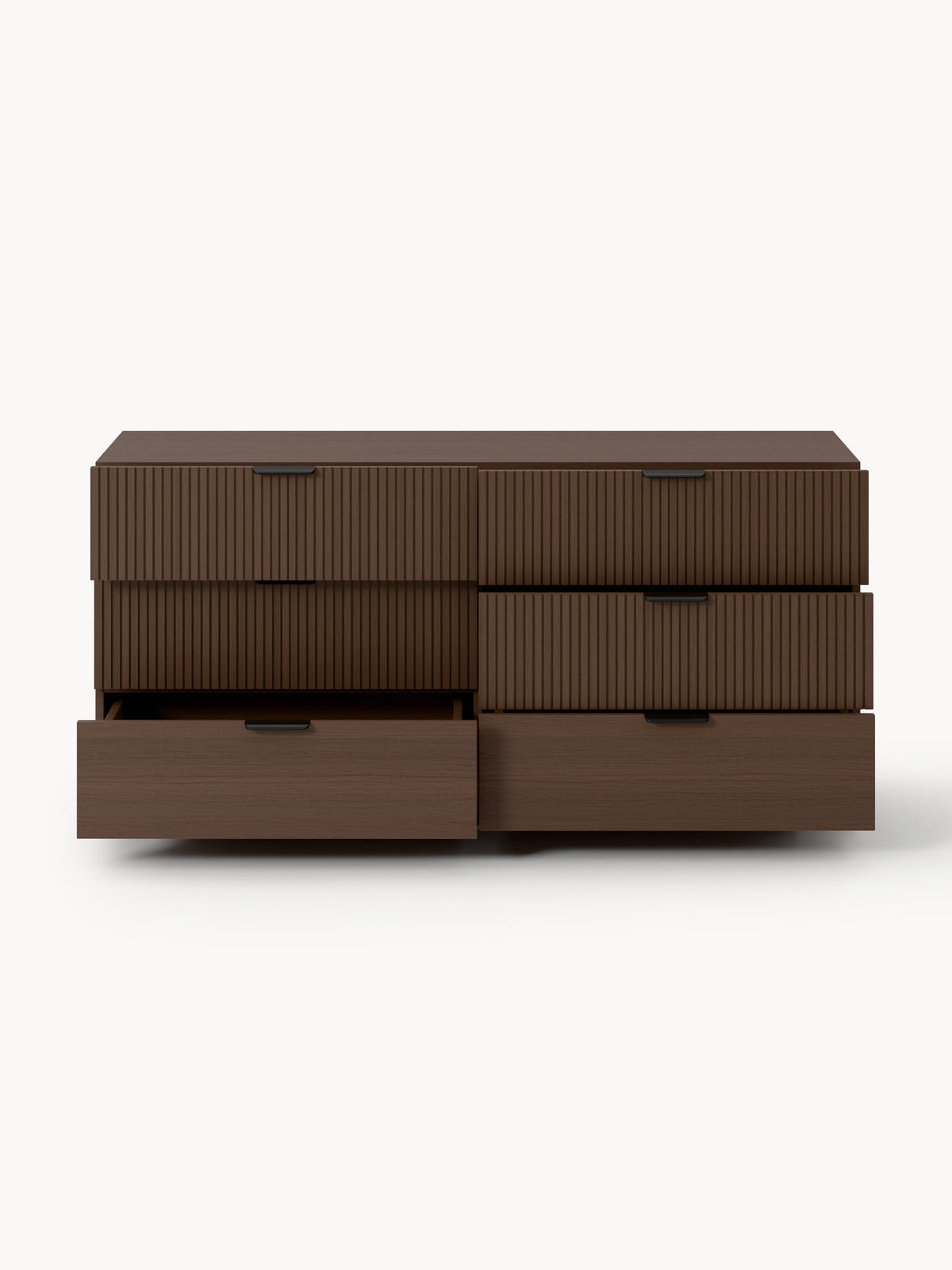 Sato Wood-Chest of Drawers — Chocolate