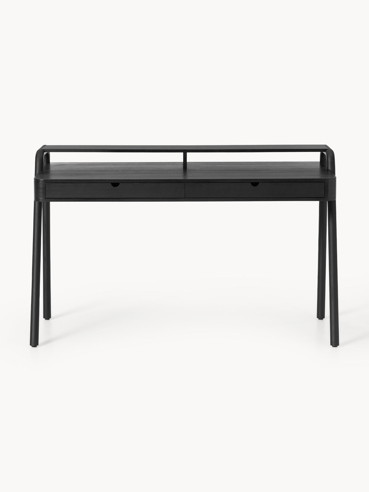 Evrak Desk with Drawers — Slate Grey