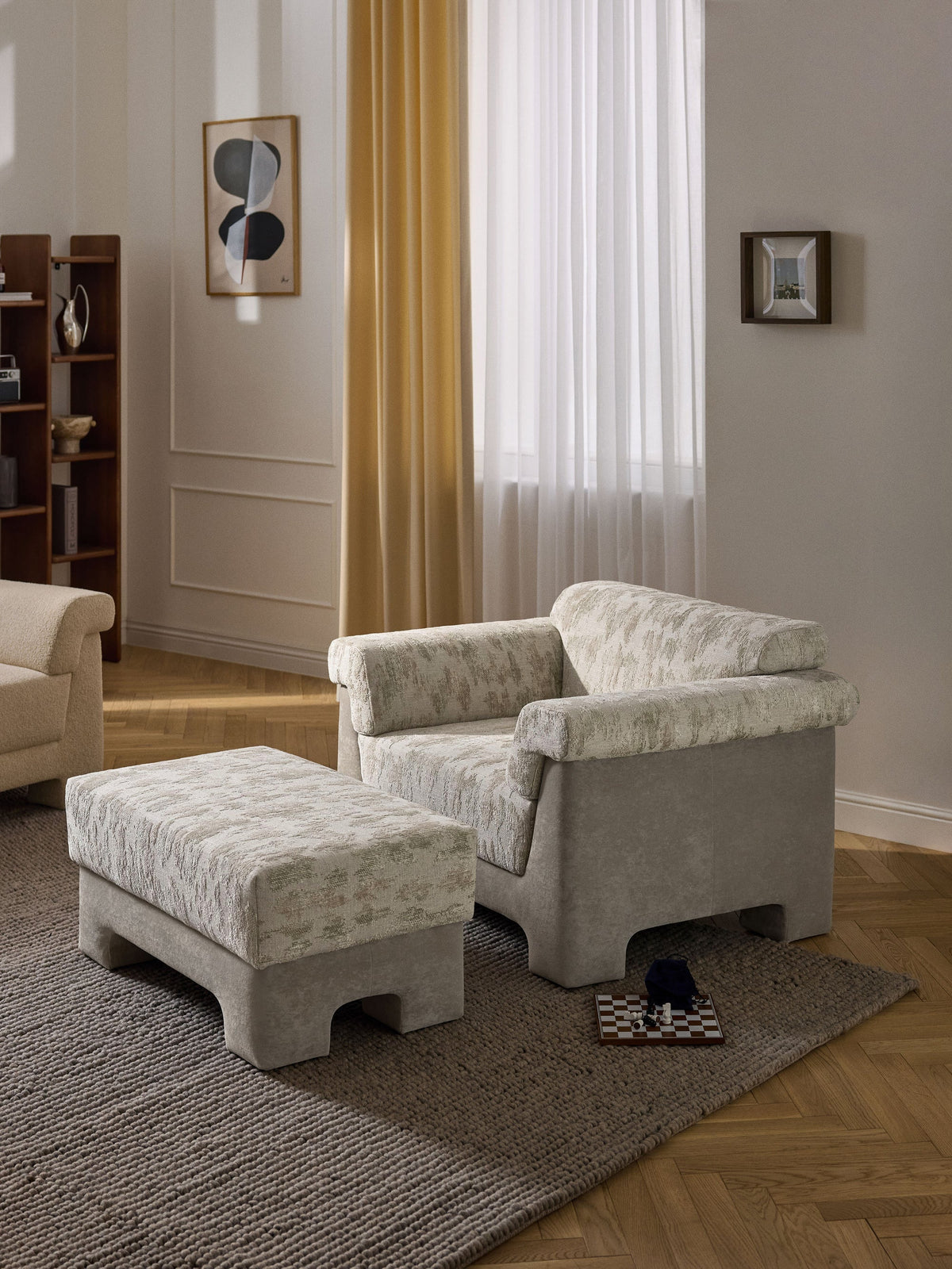 Atlas Armchair — Oatmeal