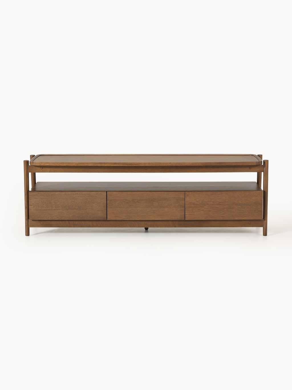 Libby Wood-Lowboard — Taupe