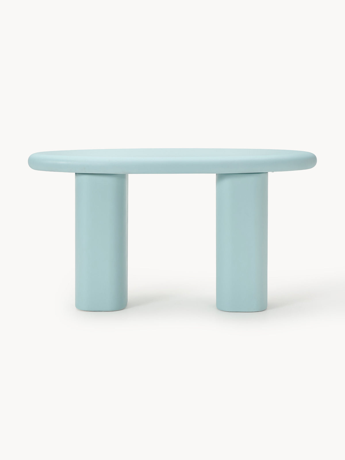 Anaya Indoor & Outdoor Console Table — Light Grey