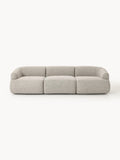 Sofia Modular Bouclé Sofa (3-seater) — Sand Beige