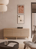 Pierce Sideboard in Oak — Warm Grey