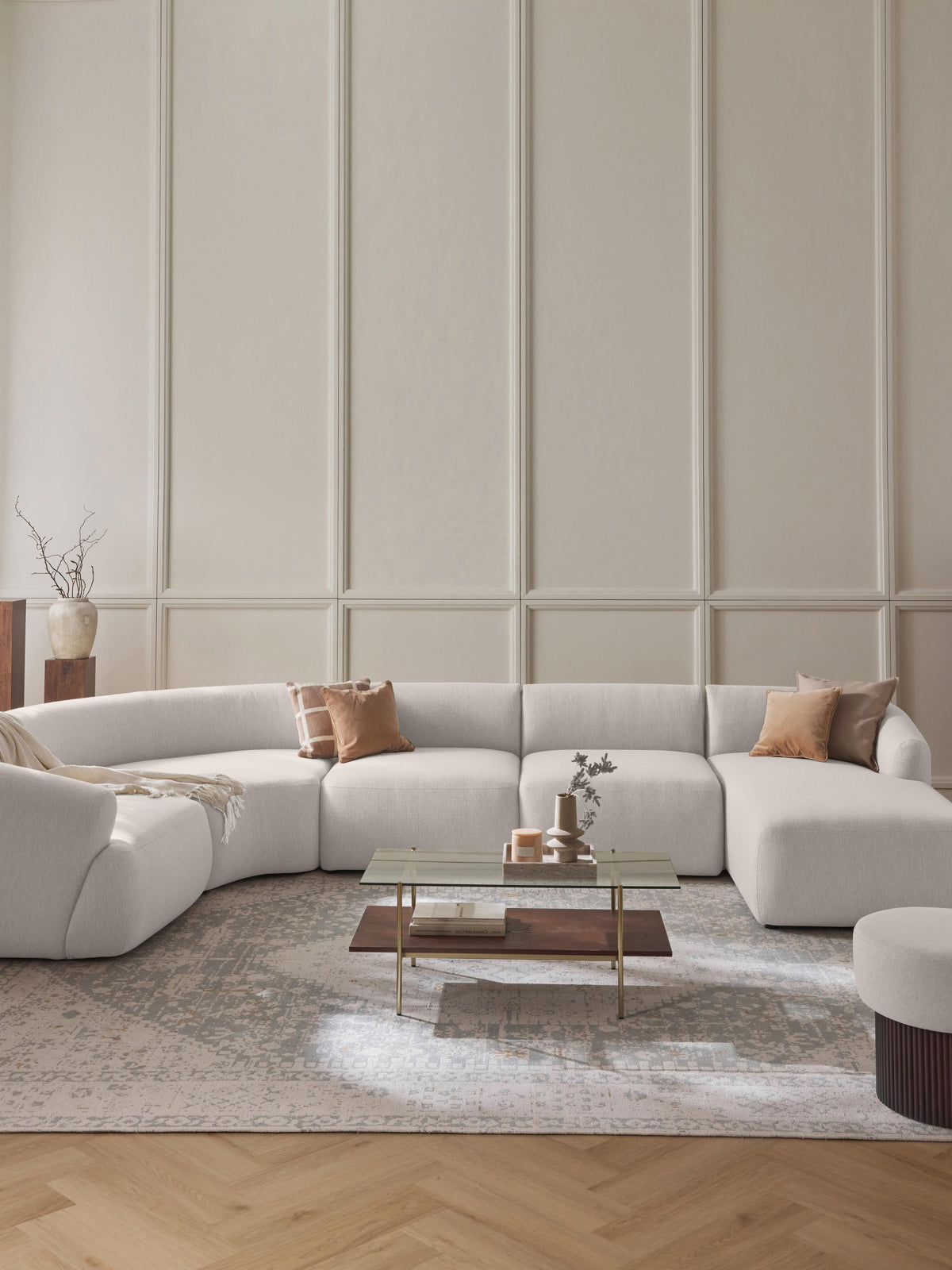 Sofia Modular XL Sofa — Cream