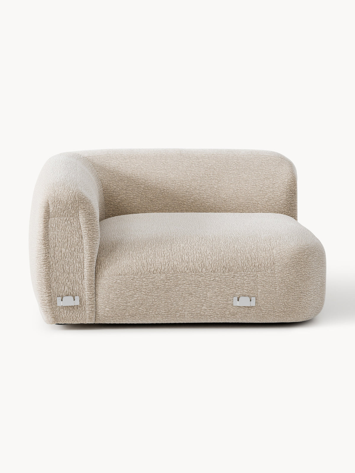 Wolke Round Corner Module — Oatmeal
