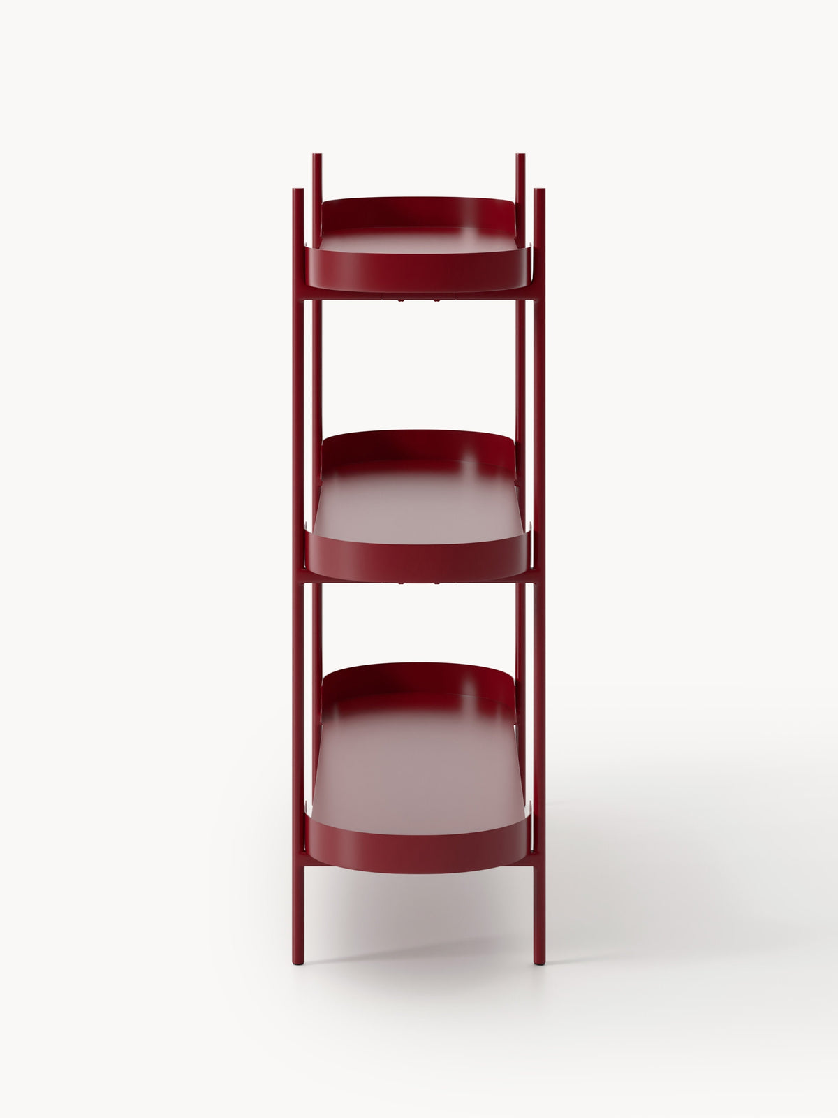 Taru Metal-Shelving Unit — Oatmeal