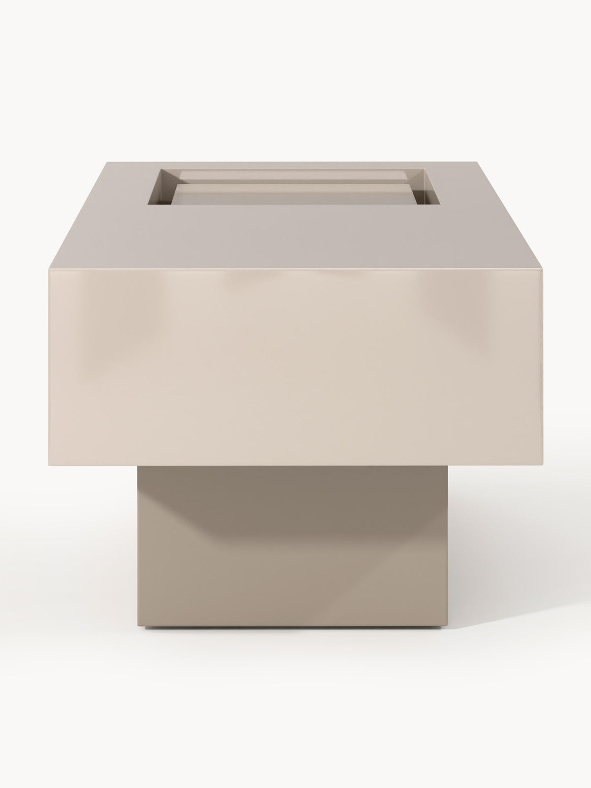 Alessa Coffee Table with Storage — Sage