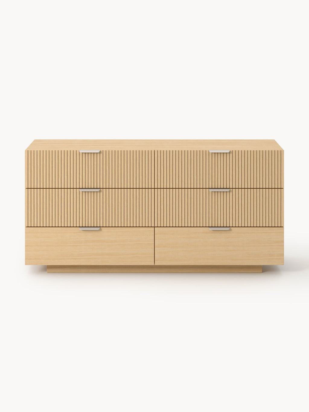 Sato Wood-Chest of Drawers — Warm Grey