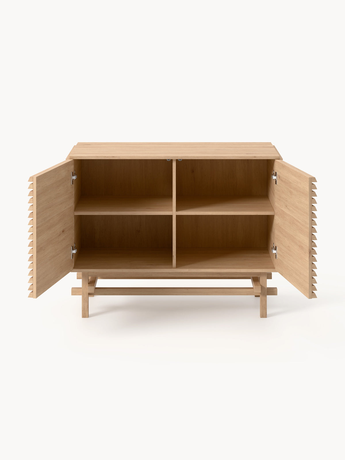 Pierce Chest of Drawers in Oak — Taupe