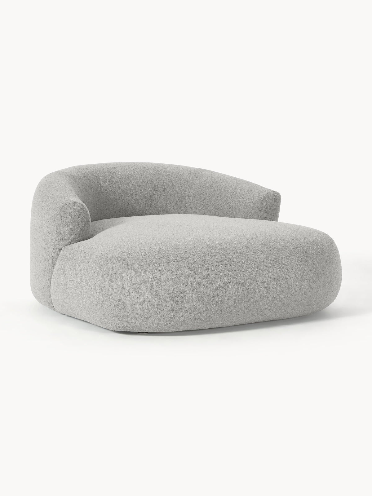 Sofia Bouclé-XL-Lounge Chair — Lilac