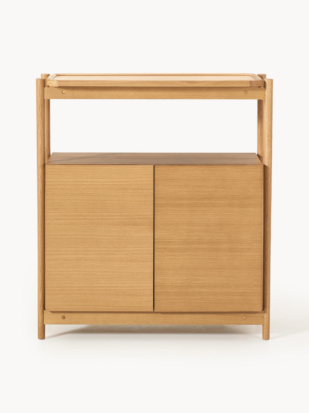 Libby Wood-Highboard — Yellow