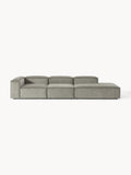 Lennon Modular XL Ottoman in Corduroy — Warm Grey
