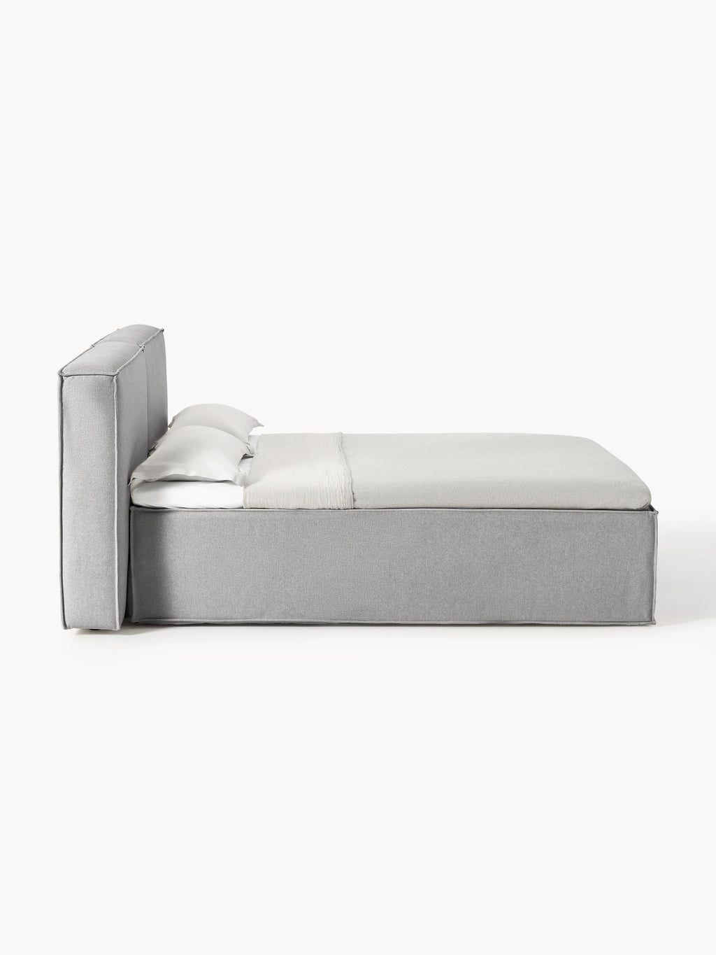 Lennon Box-Spring Bed — Lilac