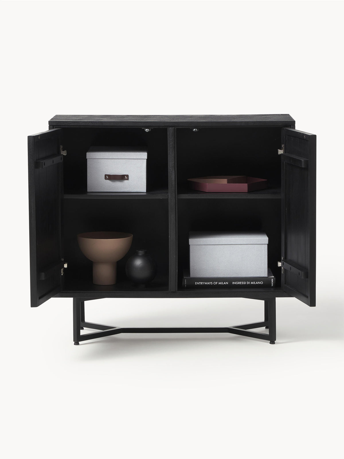Luca Sideboard in Mango Wood — Graphite