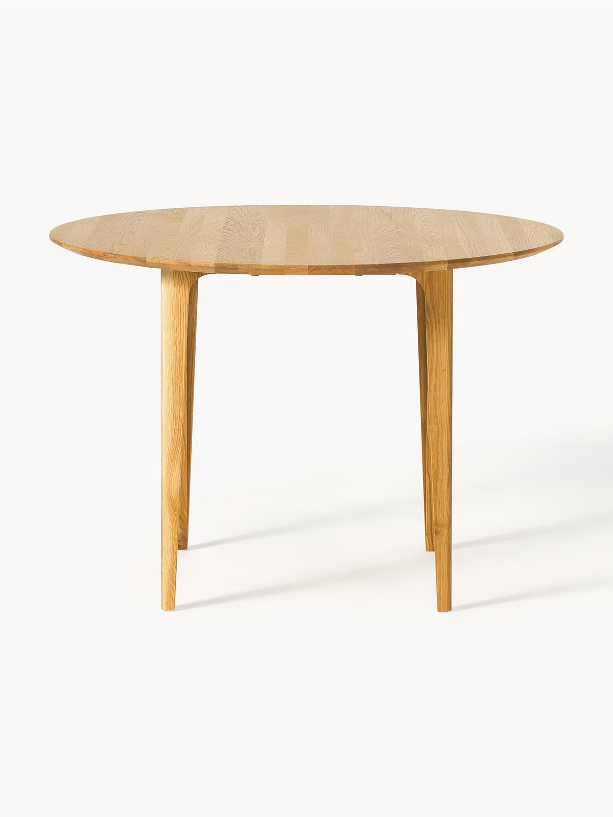 Archie Round Dining Table in Oak, Ø 110 cm — Dune