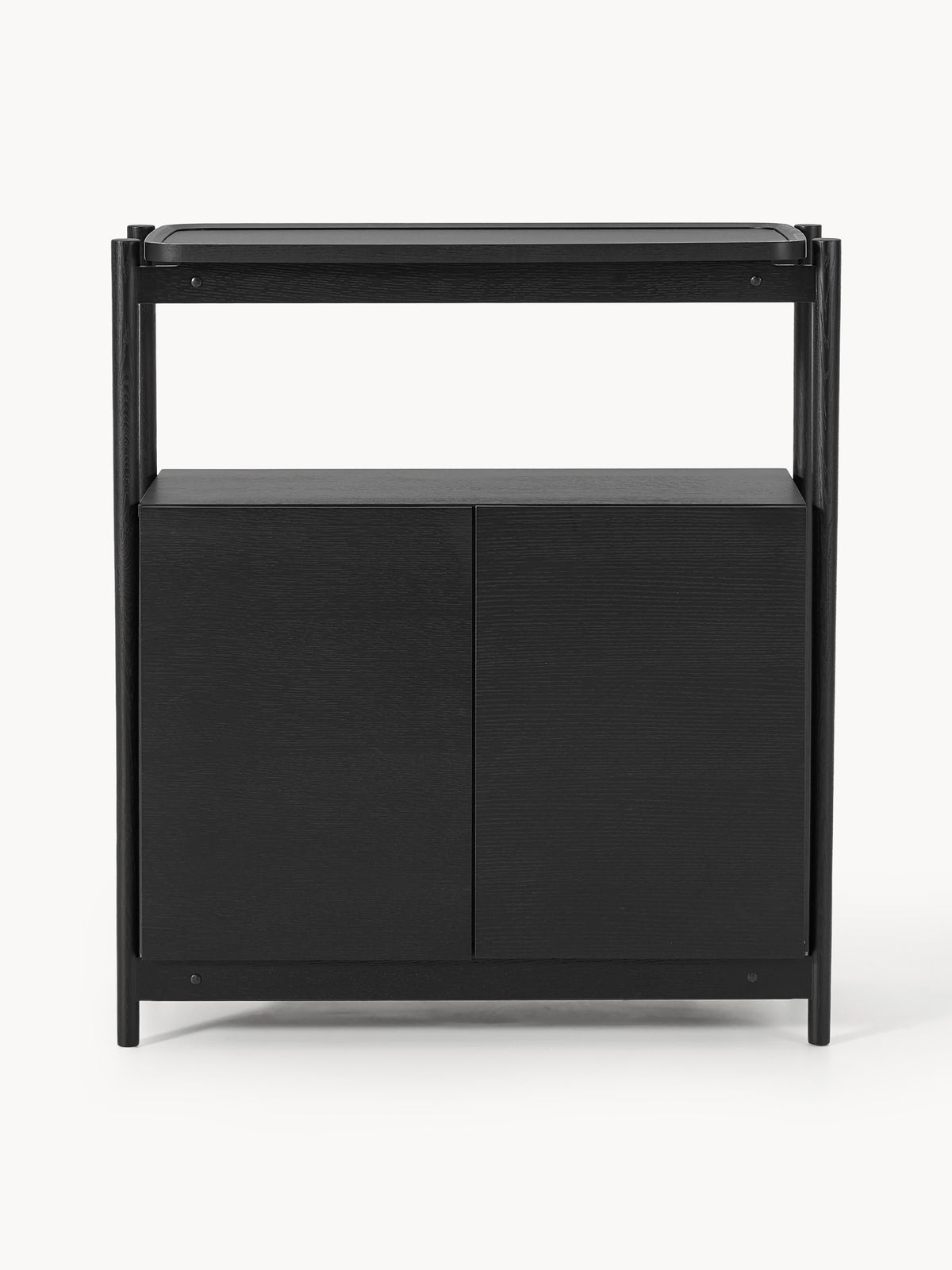 Libby Wood-Highboard — Charcoal