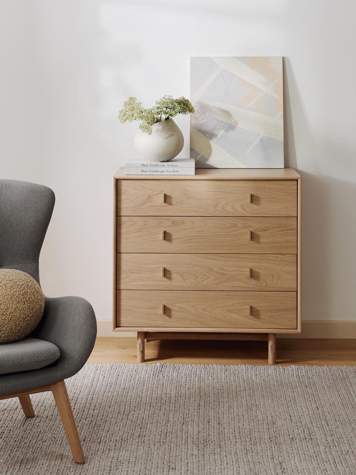 Diana Chest of Drawers in Oak — Sand