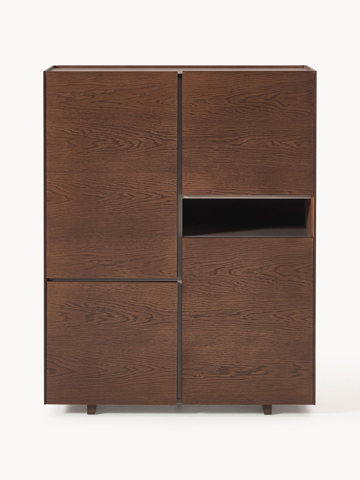 Larsen Wood-Highboard — Brown