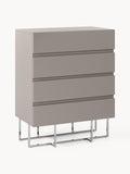 Joe Wood-Chest of Drawers — Taupe