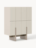 Dado Wood-Highboard — Pearl Grey
