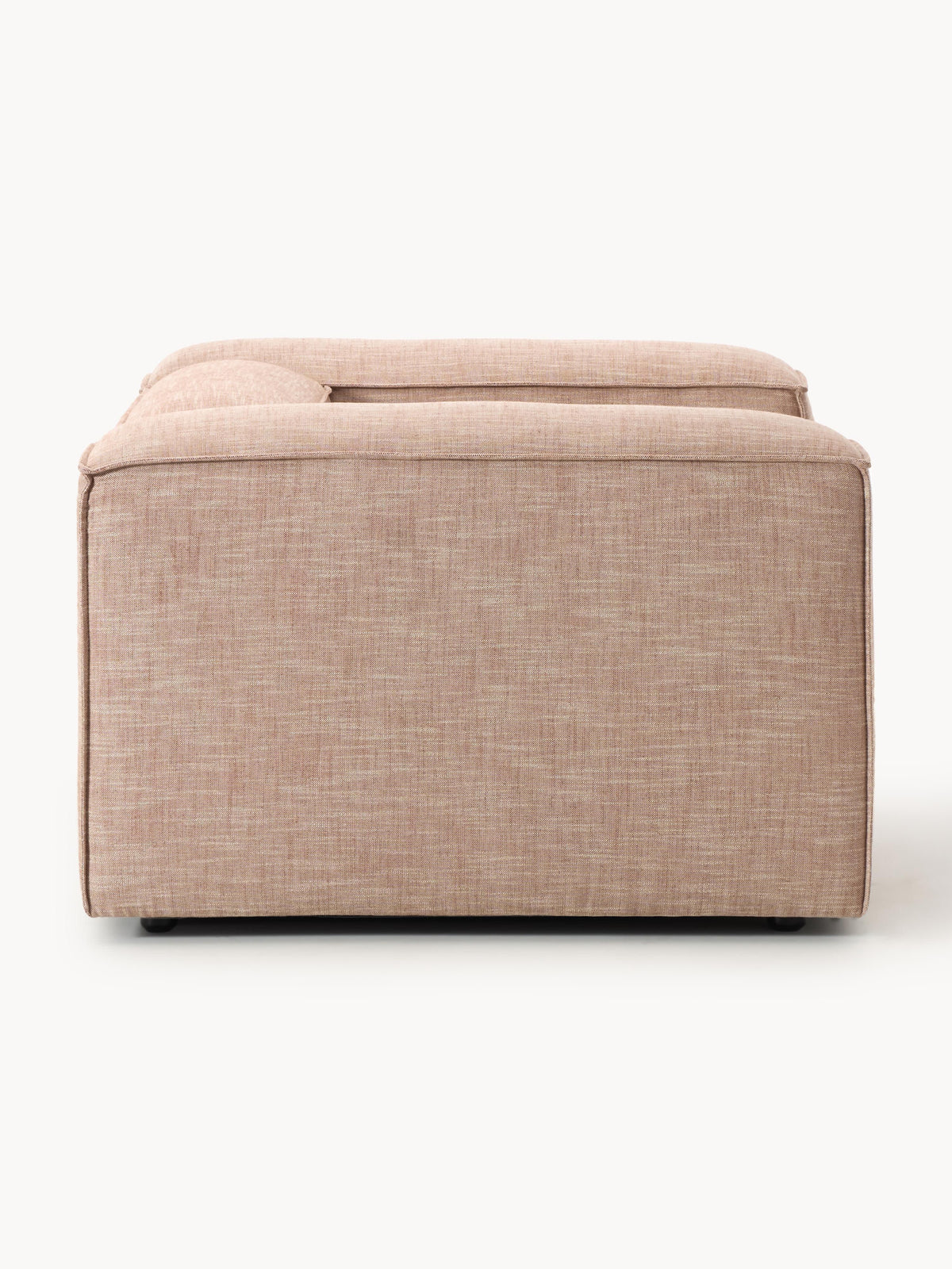 Lennon Armchair in Linen Blend — Warm Grey