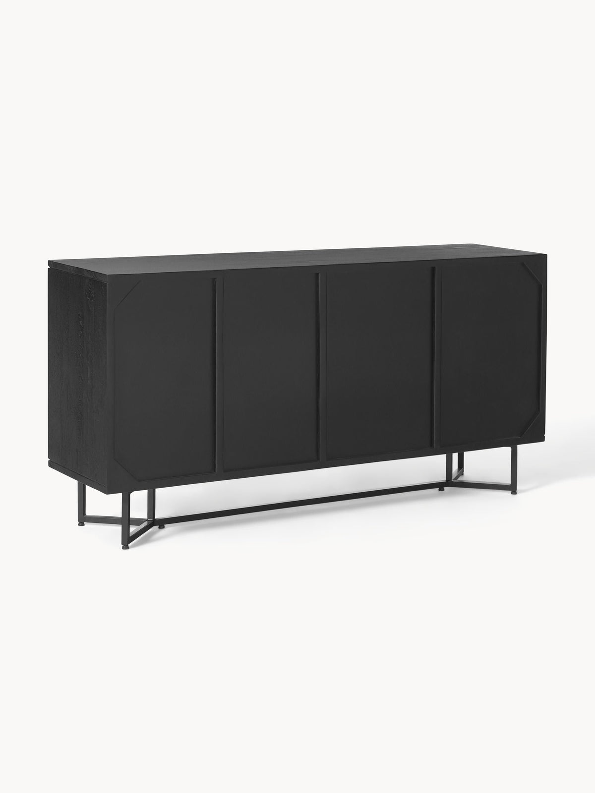 Luca Sideboard in Mango Wood — Anthracite