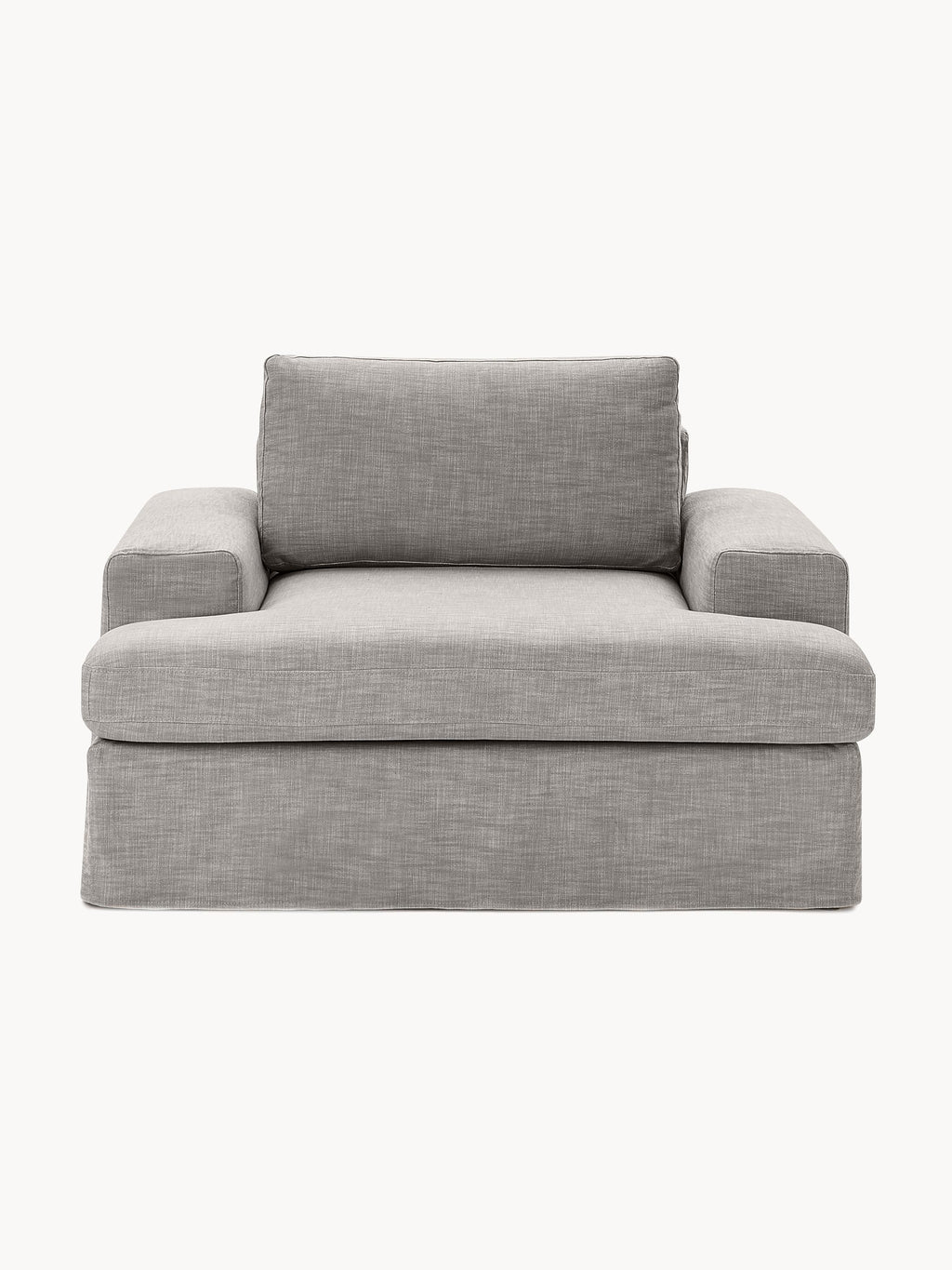 Russell Armchair with removable covers — Taupe