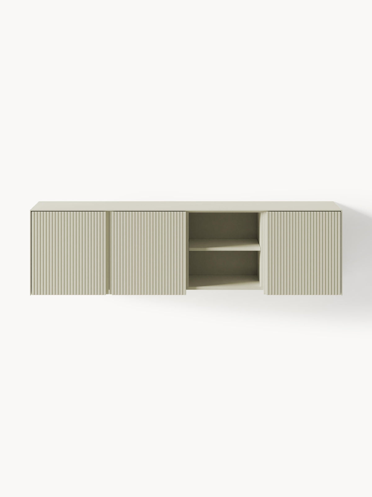 Shea Lowboard with Fluted Front — Sage