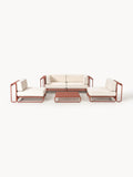 Caio Modular Garden Lounge Set, set of 4 — Sand Beige