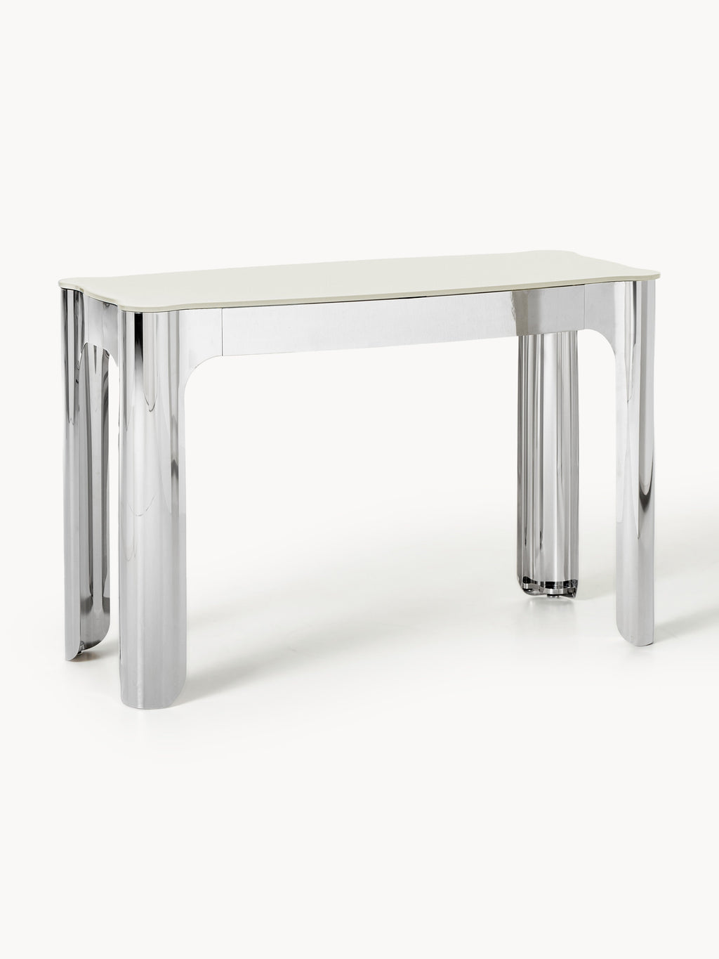 Georgia Console Table with Glass Top